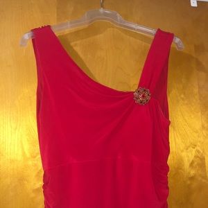 Catchet Red Gown
